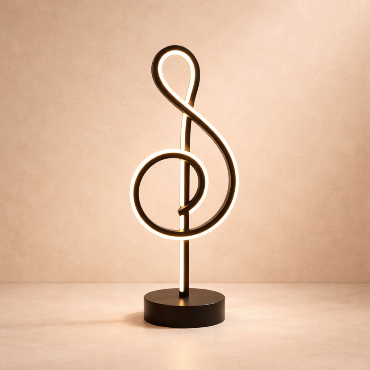 Candeeiro de Mesa Musical Moderno com Escurecimento