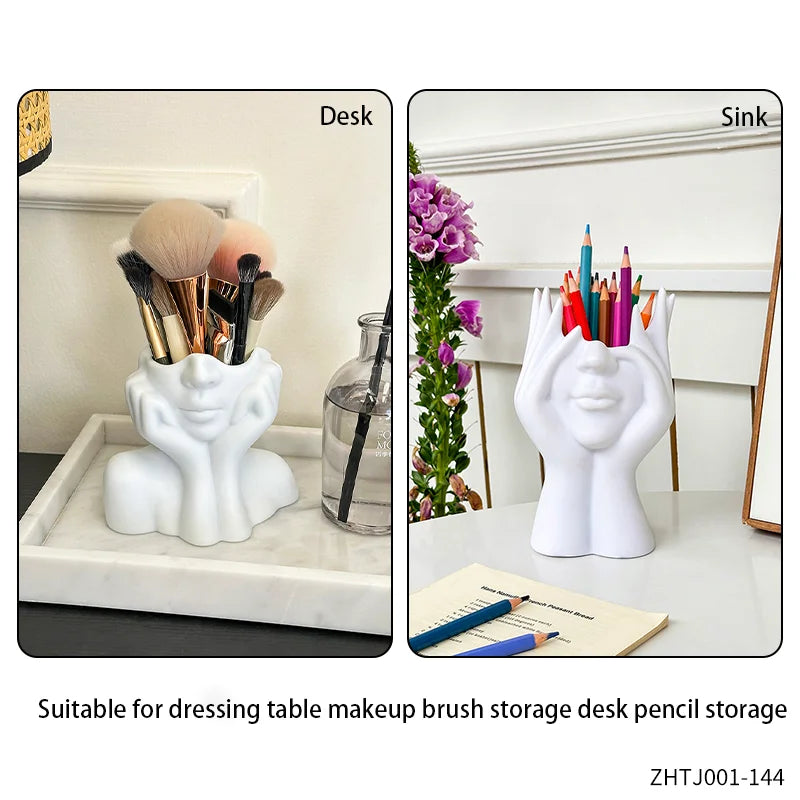 Porta-Objetos Artístico em Resina