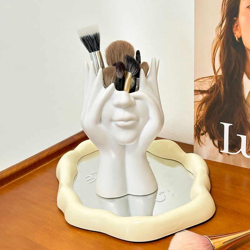 Porta-Objetos Artístico em Resina